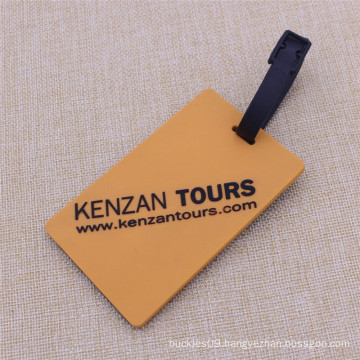 Supply Cheapest Soft PVC Luggage Tag Pomotion Gifts on Sale